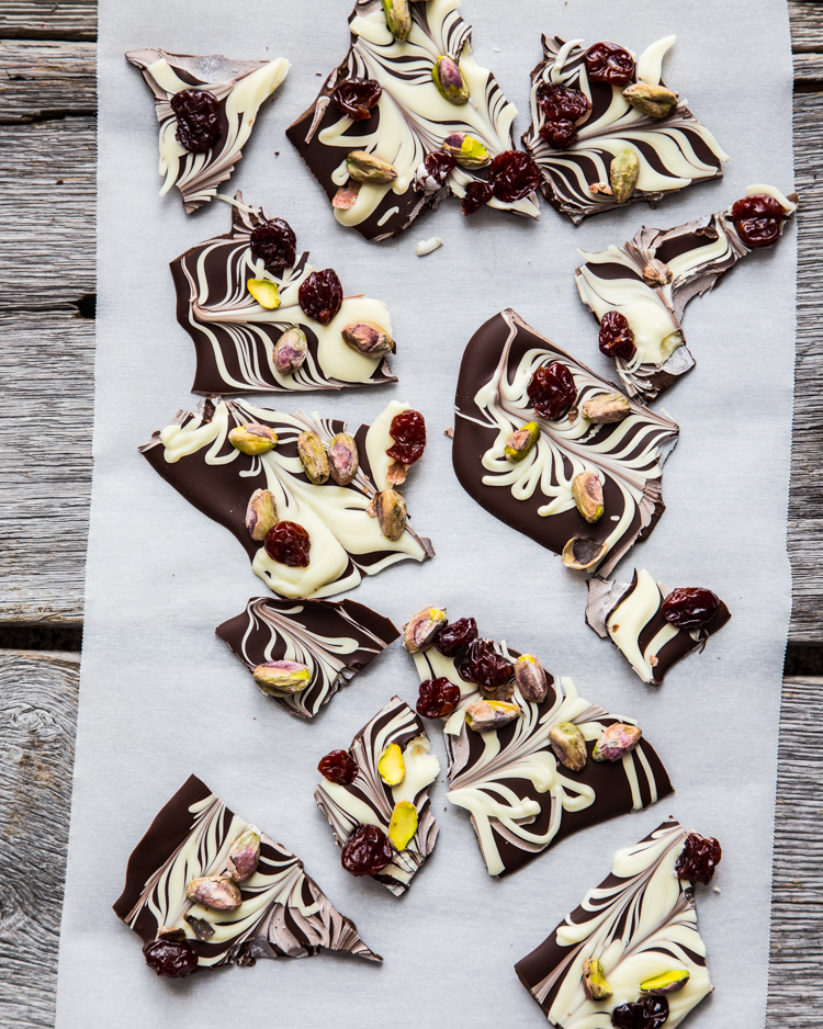 Tart Cherry Pistachio Bark | JellyToastBlog.com