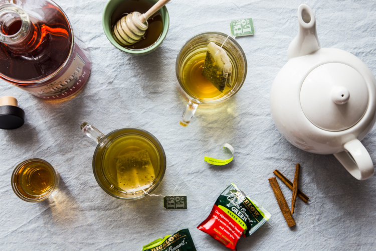 Green Tea Hot Toddy | JellyToastBlog.com