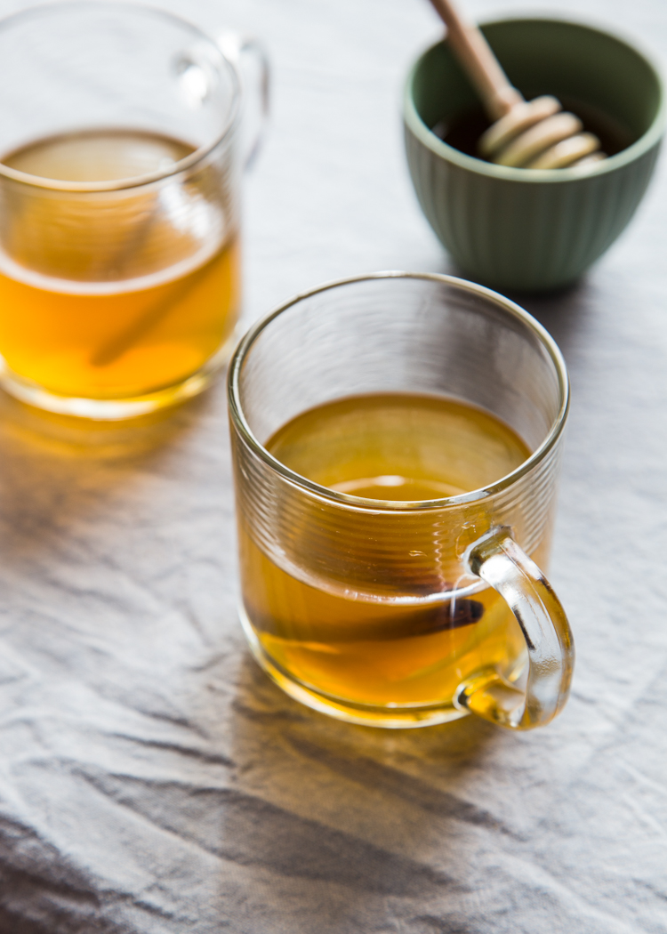 Green Tea Hot Toddy | JellyToastBlog.com