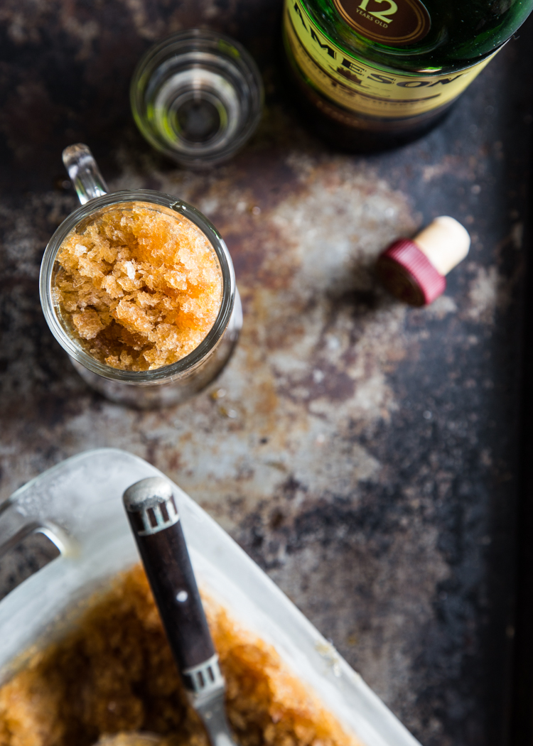 Irish Coffee Granita | JellyToastBlog.com