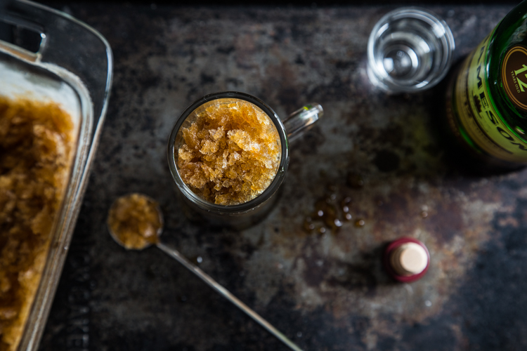 Irish Coffee Granita | JellyToastBlog.com