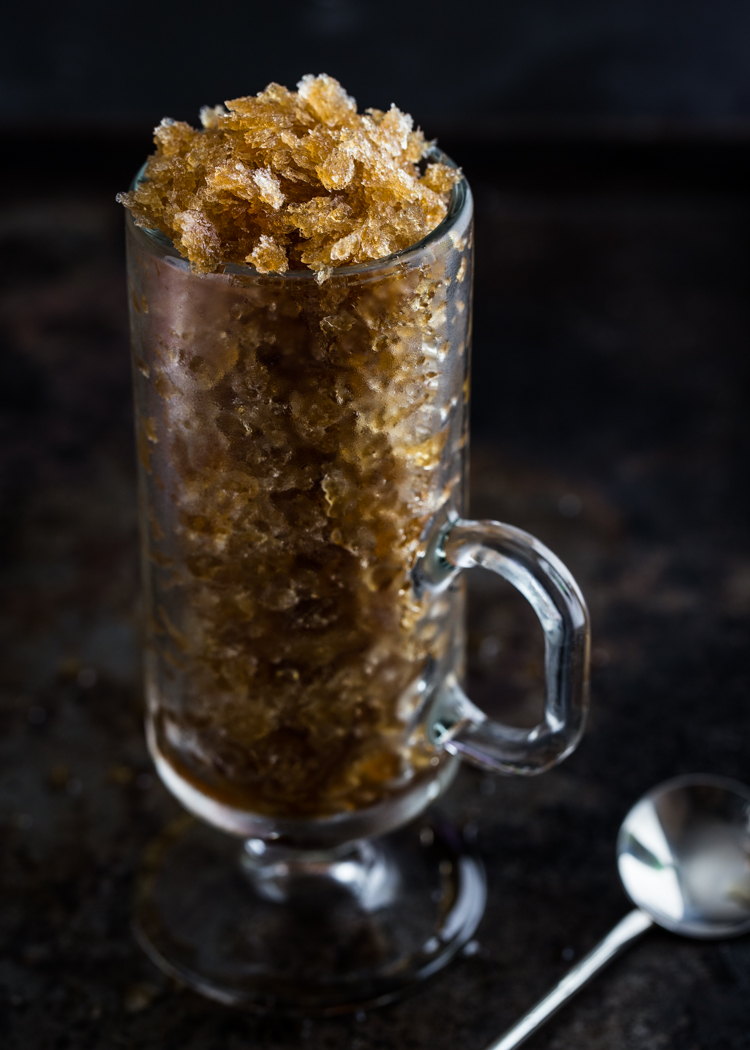 Irish Coffee Granita | JellyToastBlog.com