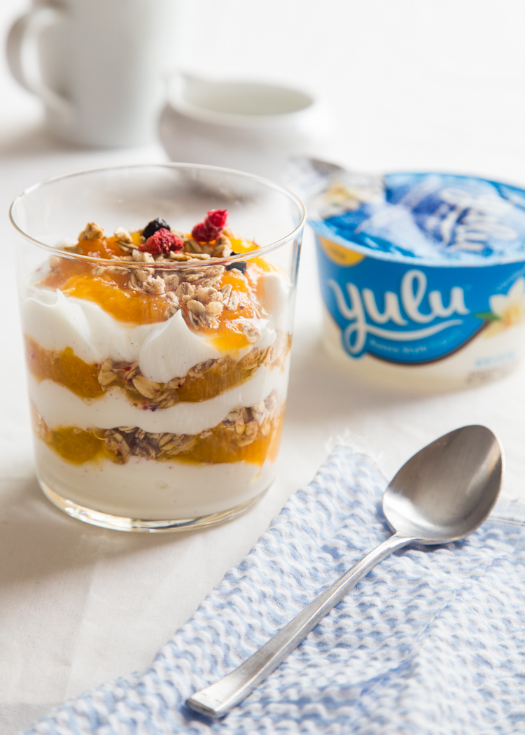 Apricot Yogurt Parfait | JellyToastBlog.com