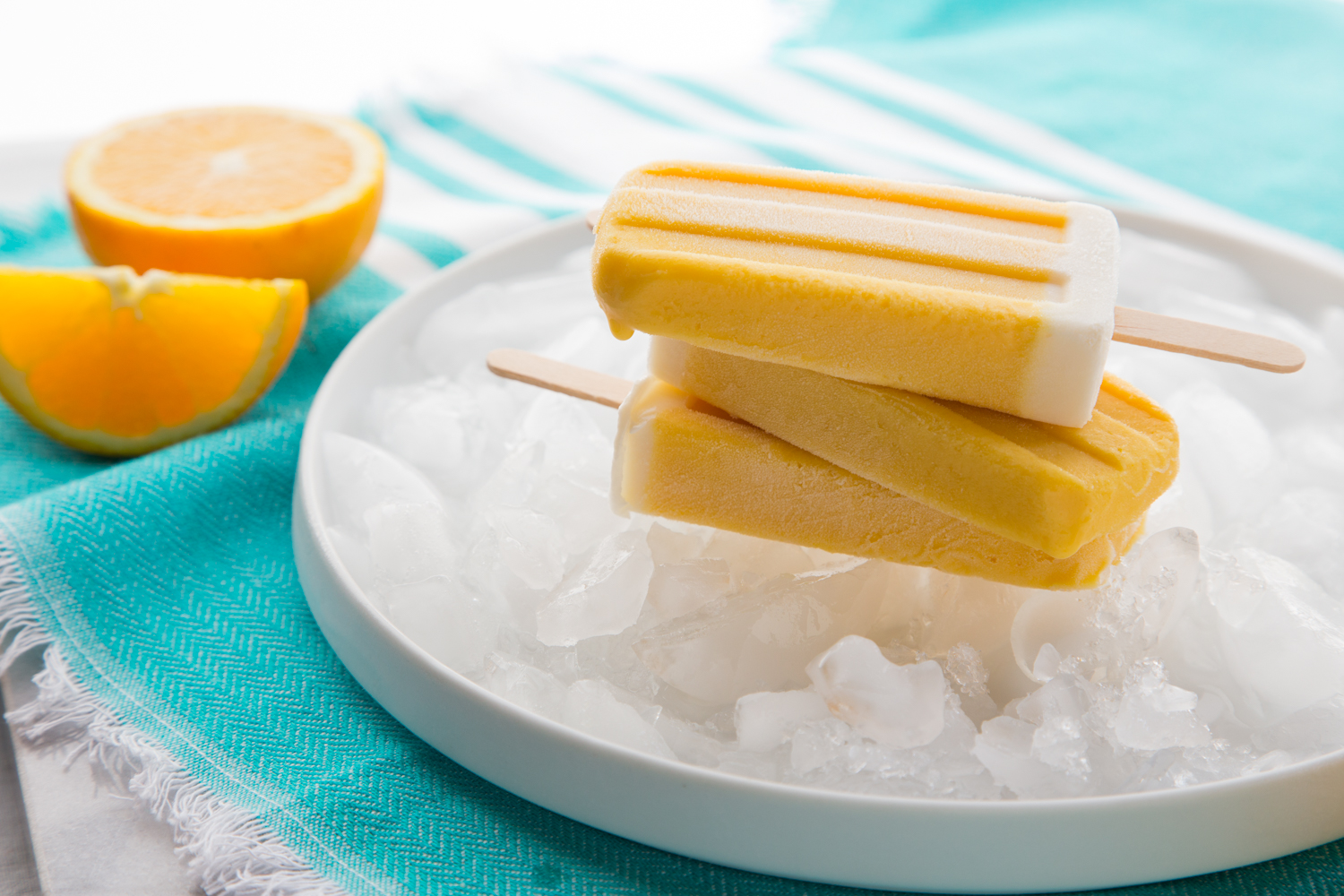Orange Cream Popsicles | JellyToastBlog.com