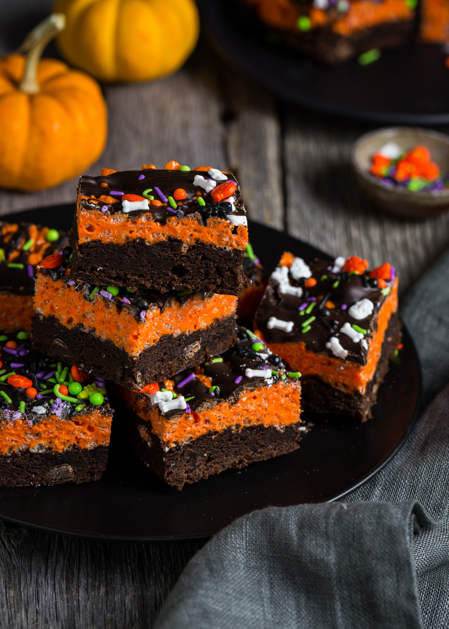 Brownie Krispy Treats | JellyToastBlog.com