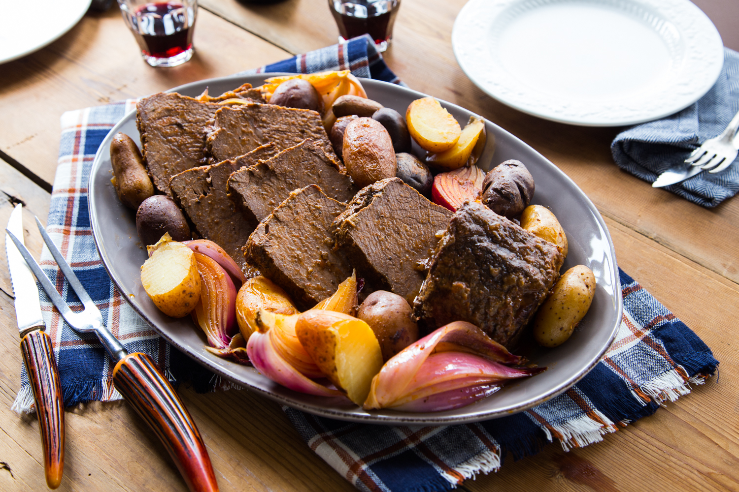 Slow Cooker Bloody Mary Pot Roast