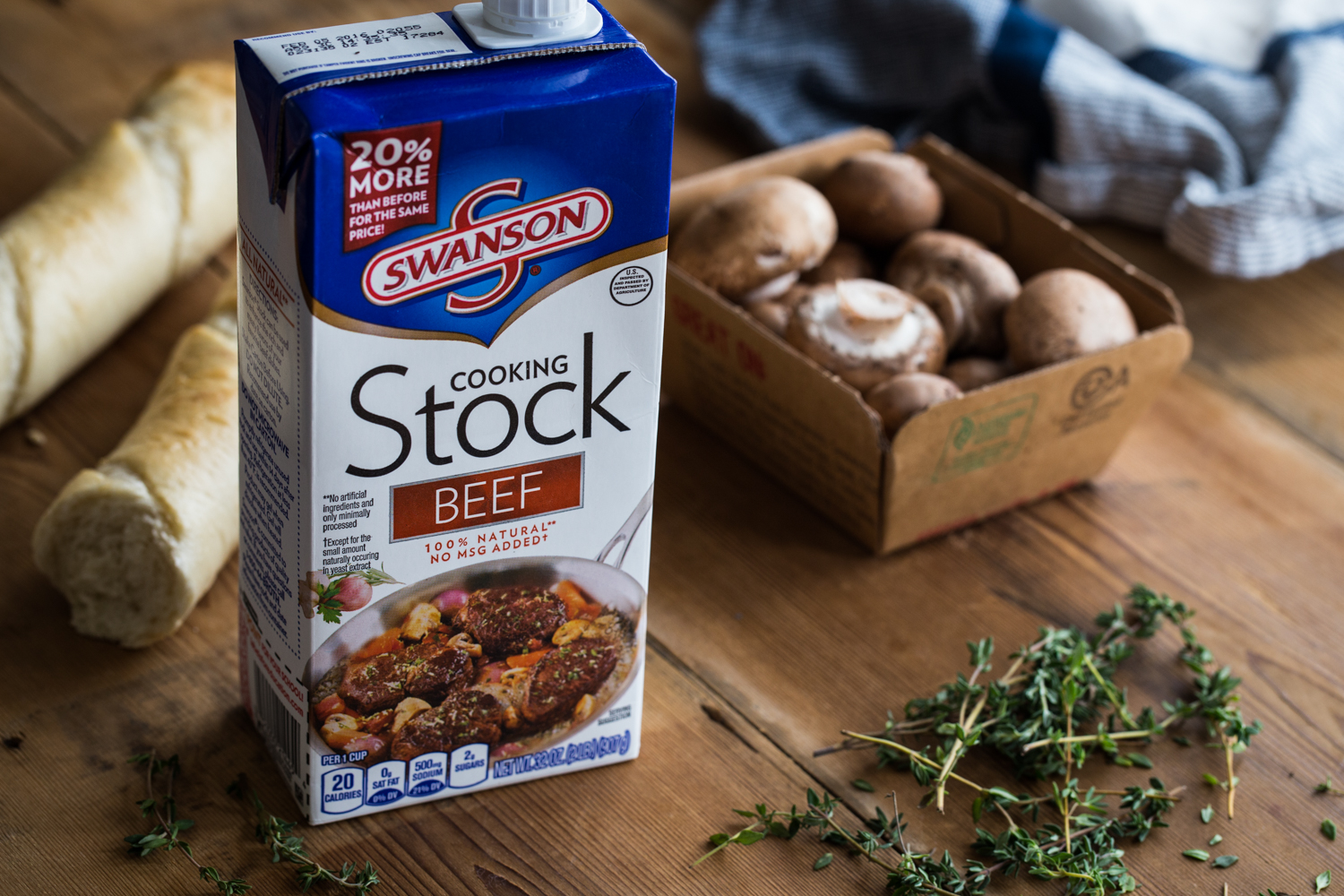 Swanson® beef cooking stock is the secret ingredient in these Beef Bourguignon Meatballs 