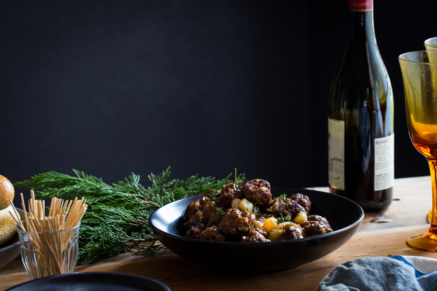 Beef Bourguignon Meatballs will be a great fit for any holiday spread!