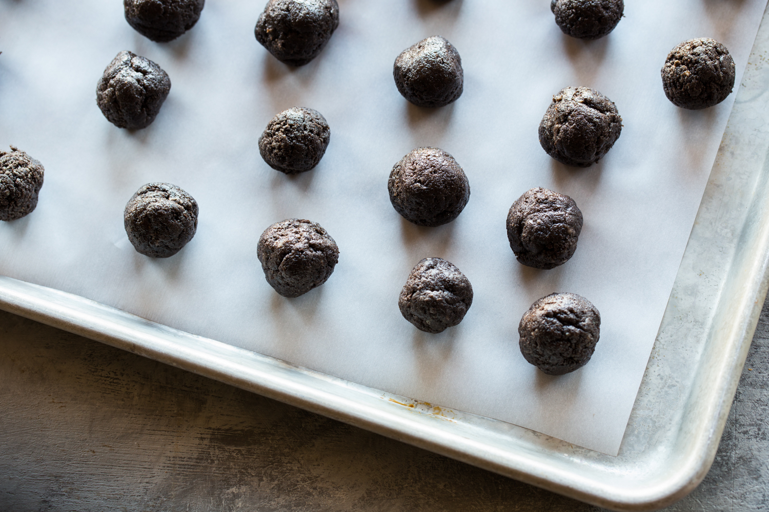 Christmas Tree OREO Cookie Balls are full of rich chocolate and mint flavor! 
