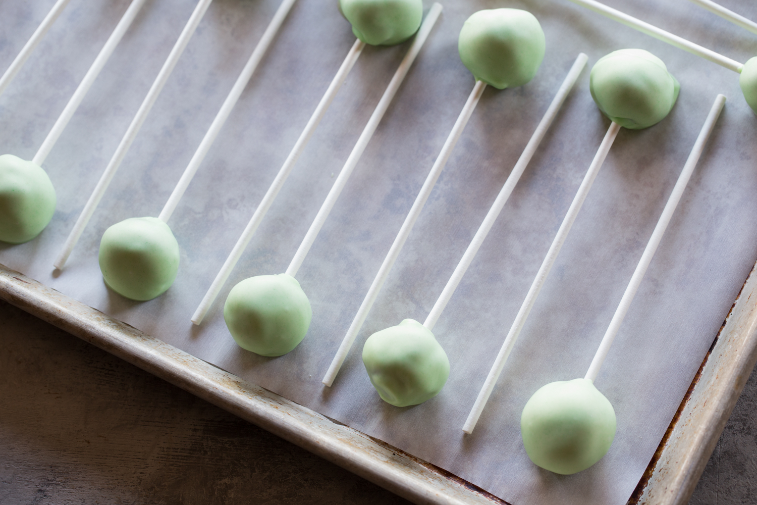 Dipped Christmas Tree OREO Cookie Balls