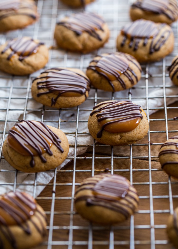 Ginger Caramel Thumbprint Cookies Jelly Toast 5398