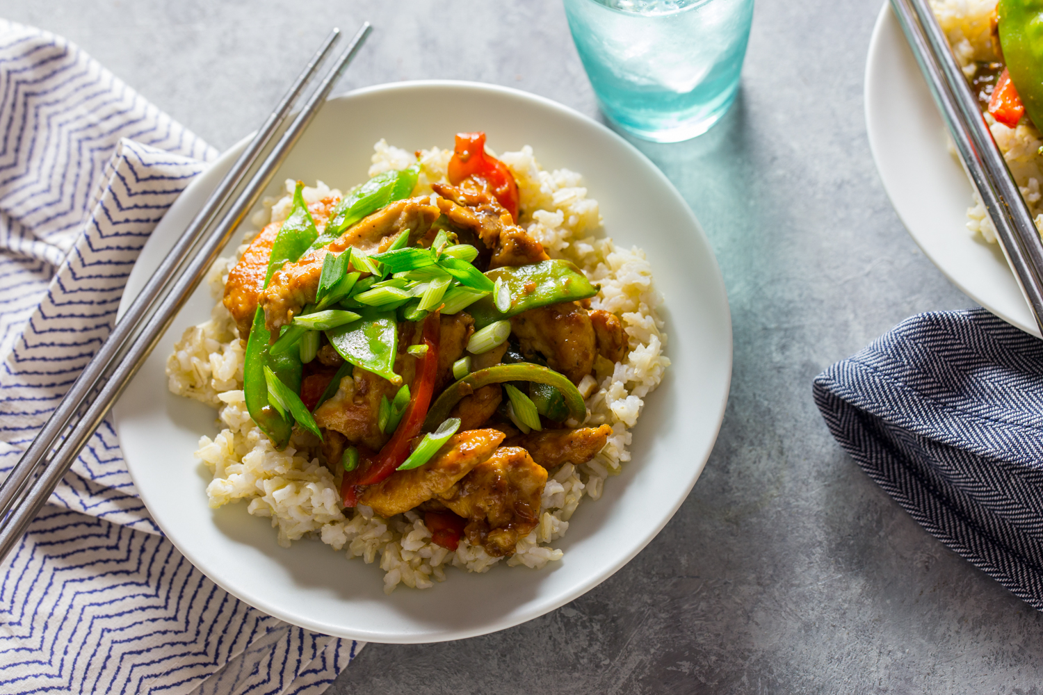 Ginger Chicken Stir Fry is great for a quick and flavor packed weeknight dinner!