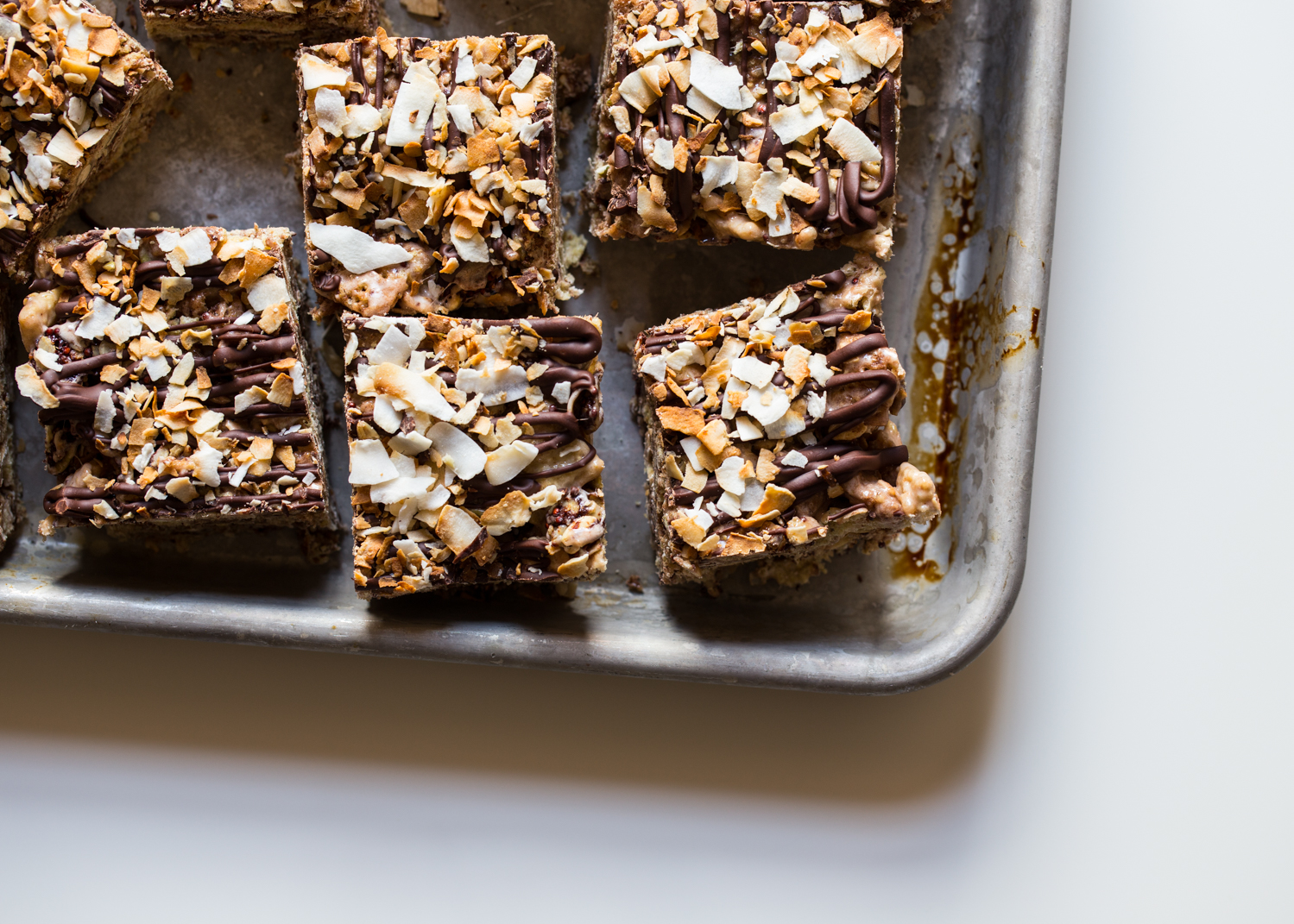 Chocolate Coconut Marshmallow Treats are no-bake and gluten free