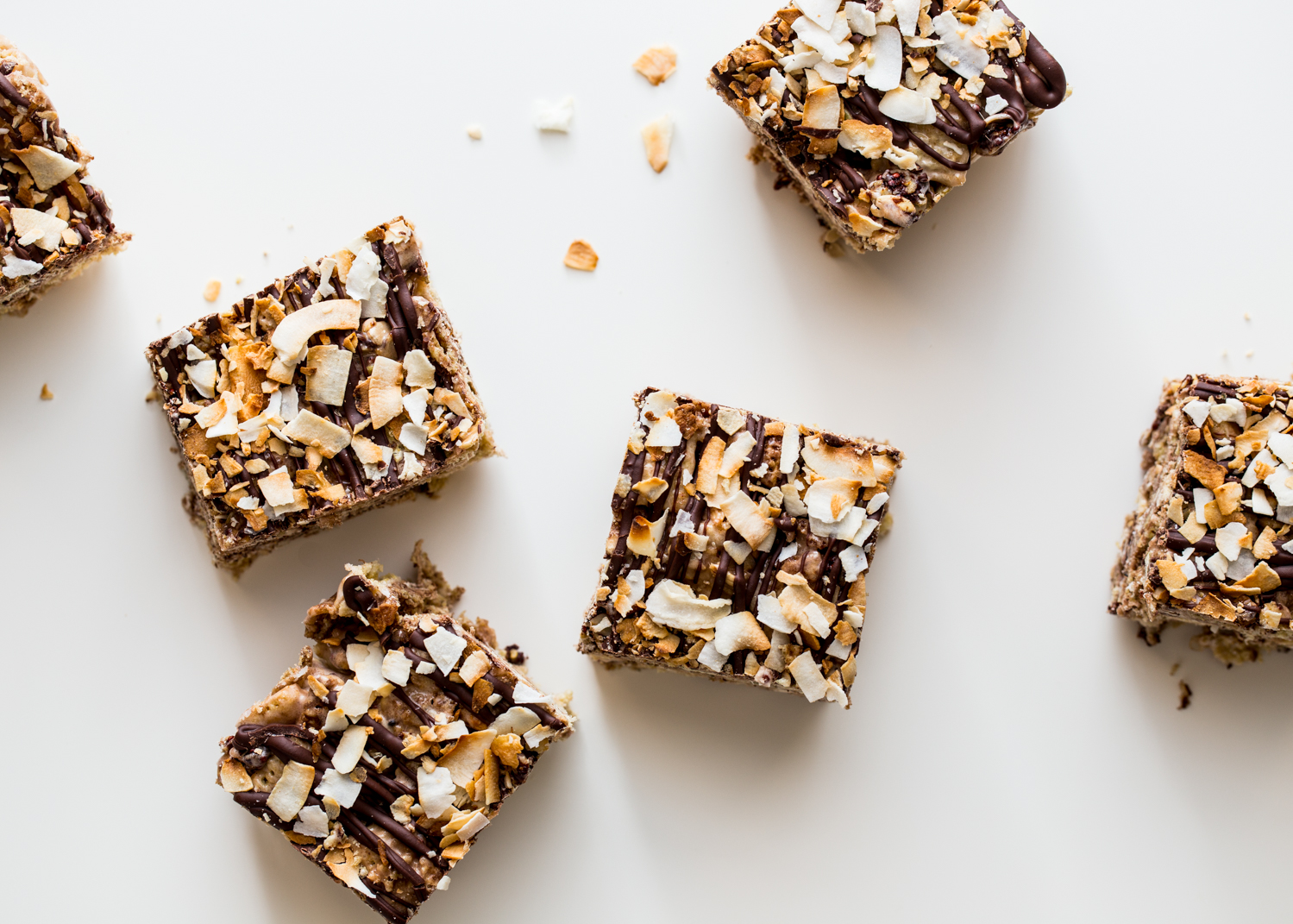 Chocolate Coconut Marshmallow Treats have a surprise ingredient of granola!