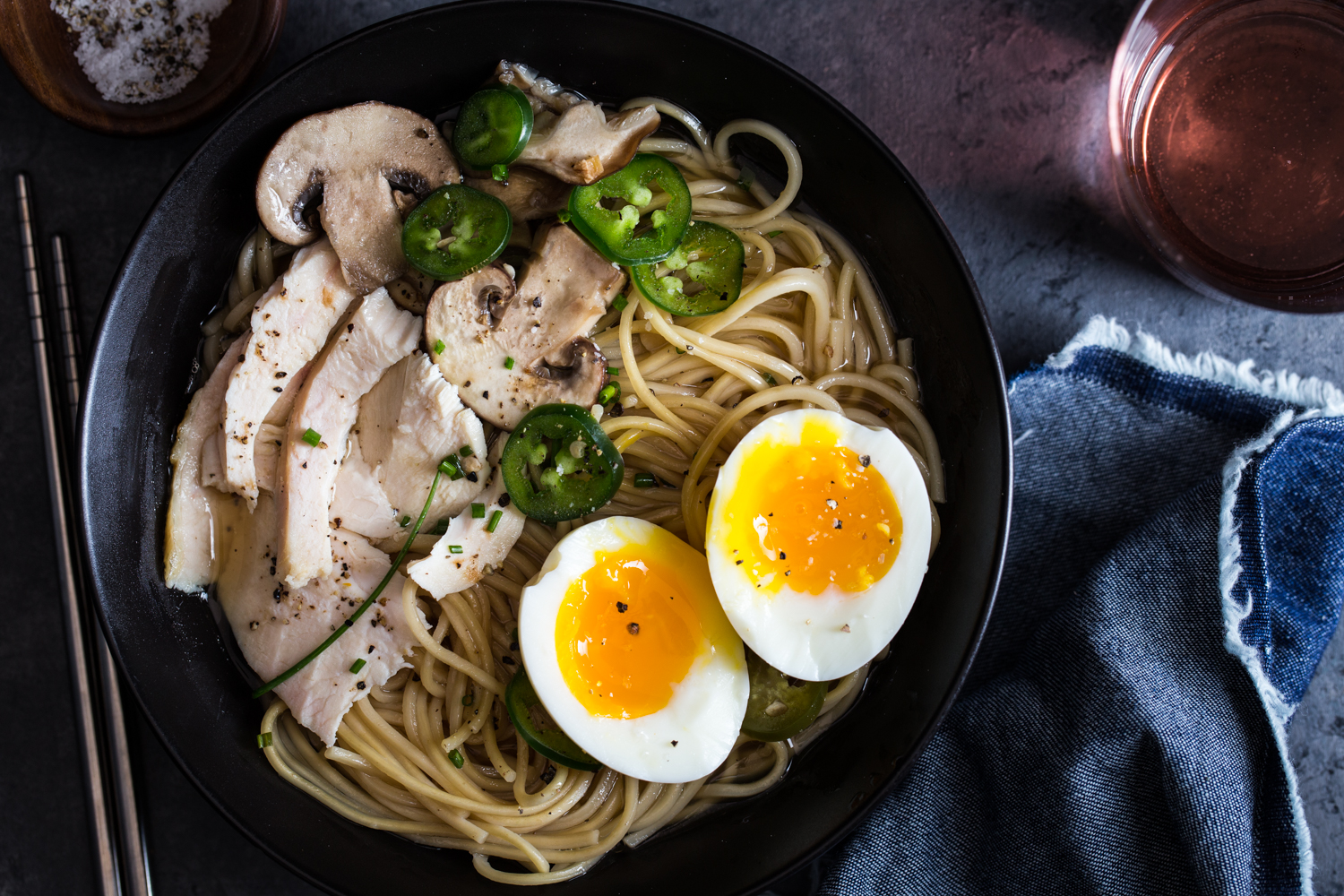 Quick Chicken Ramen can be whipped up in just 30 minutes 