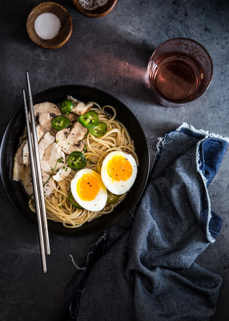 4 Ingredient Chicken Ramen - EazyGrub