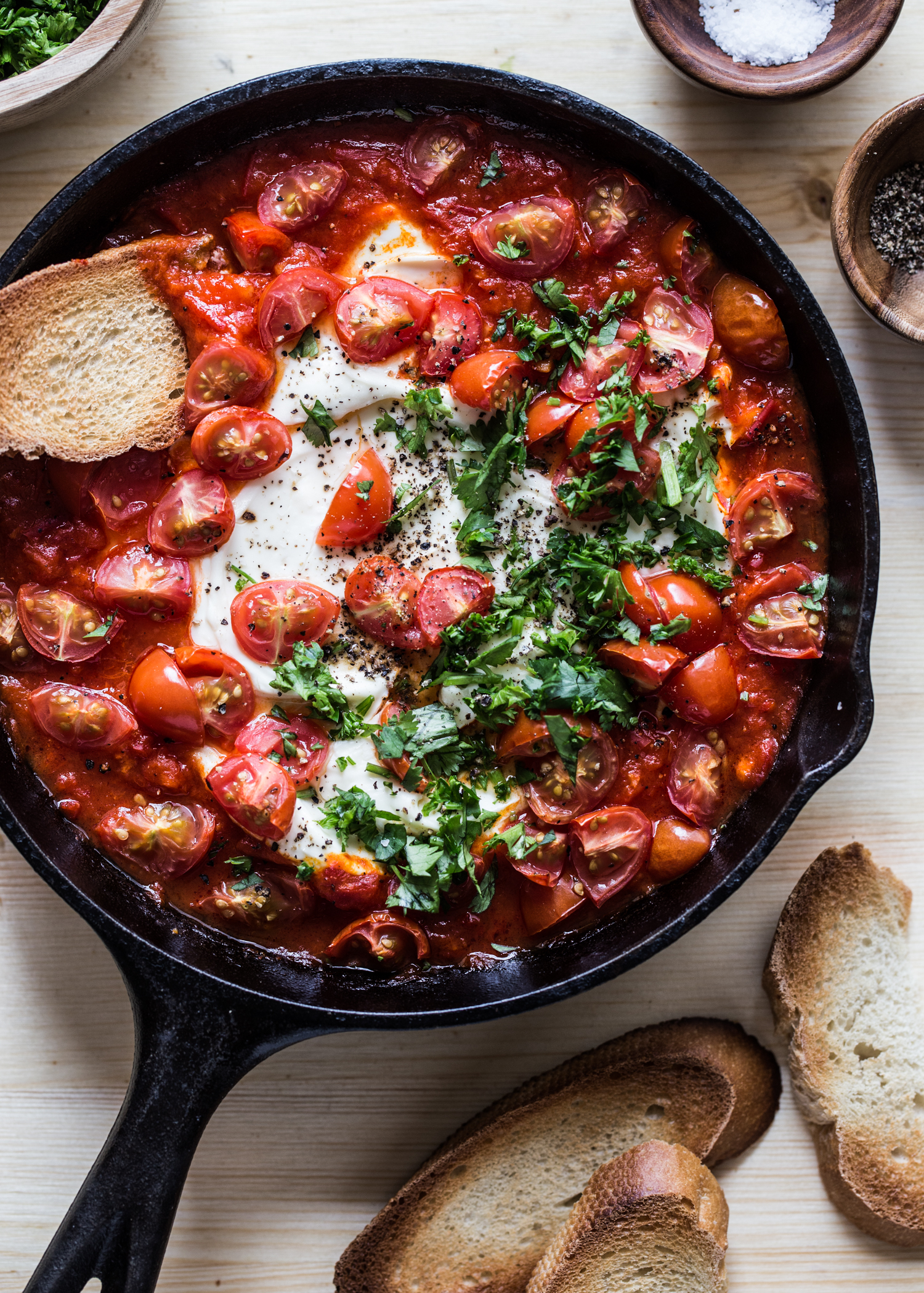 Baked Goat Cheese with Harissa for any day of the week!