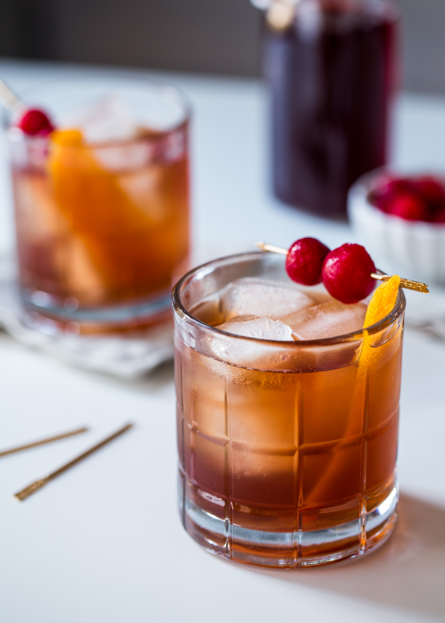 Bourbon Old Fashioned with Vanilla