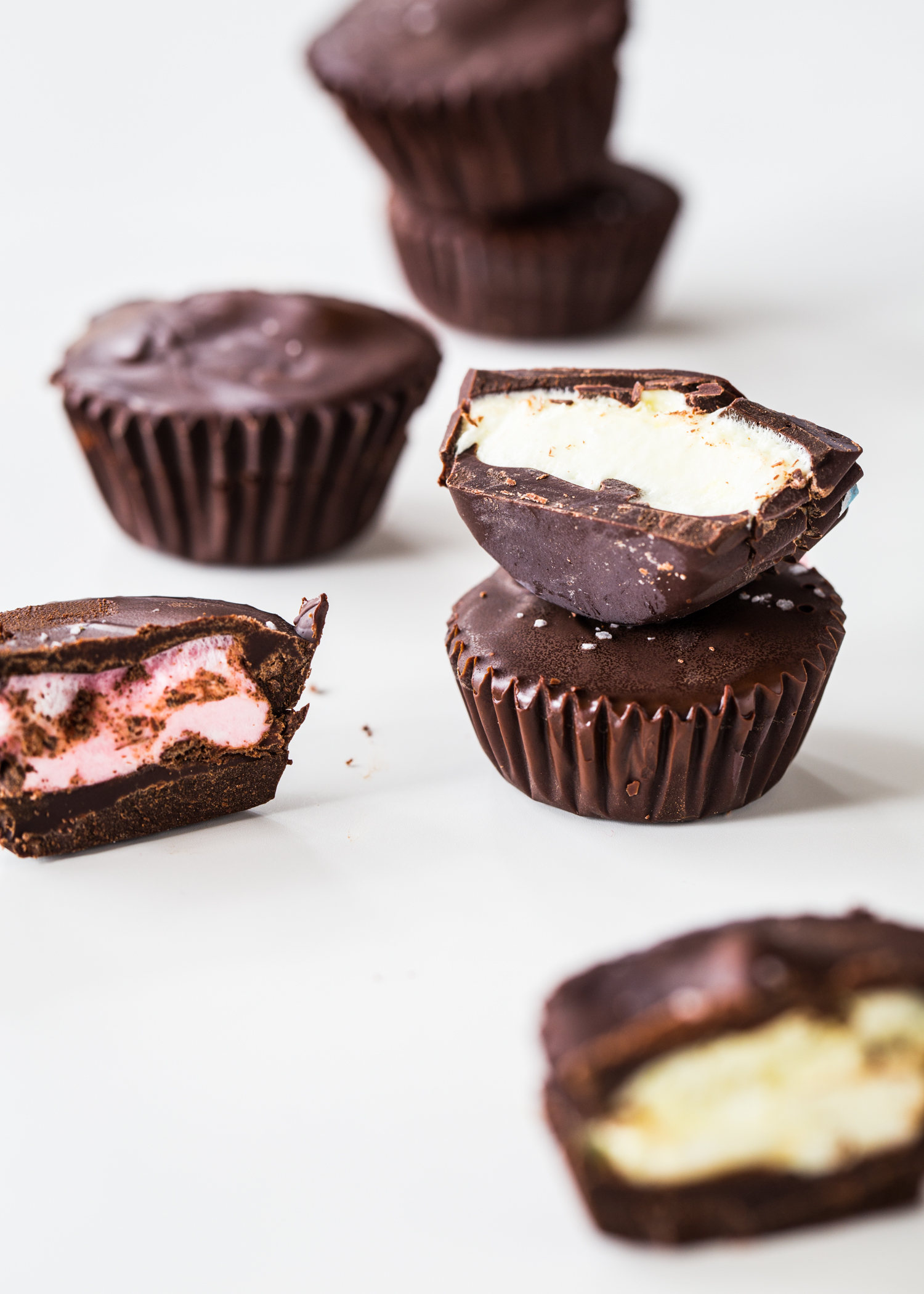 Fruity Mallow Cups are a homemade version of a childhood Easter candy favorite <3