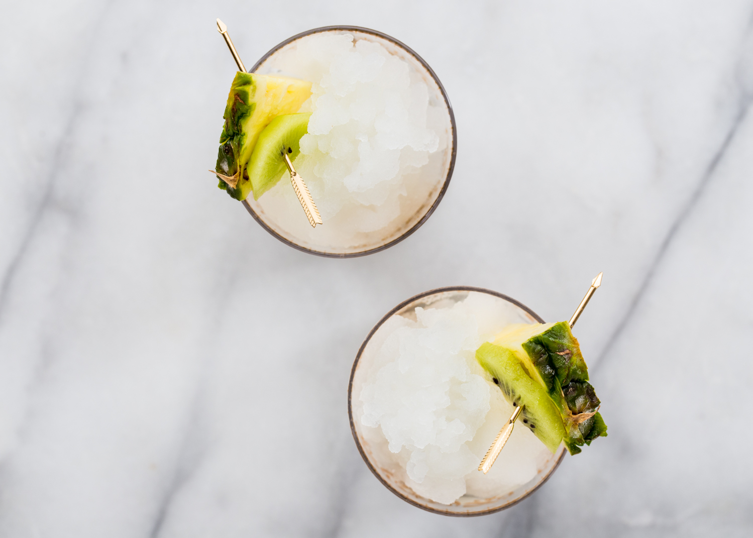 Frozen Pineapple Kiwi Shrubs