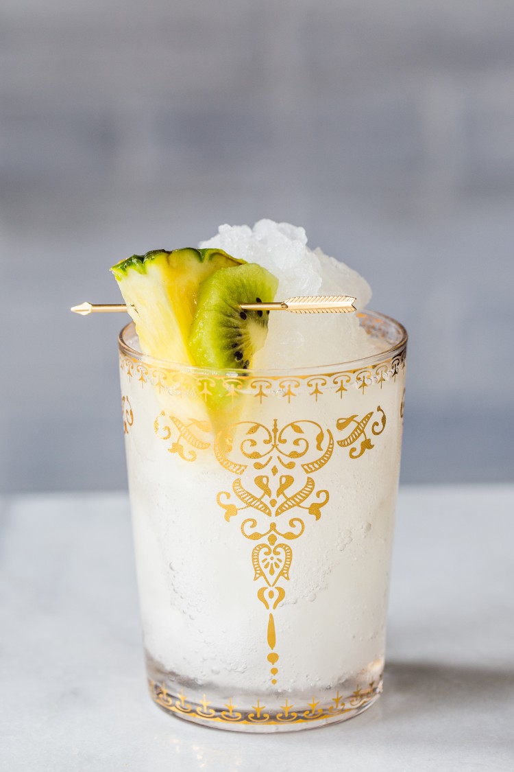 Pineapple Kiwi Shrub from Jelly Toast