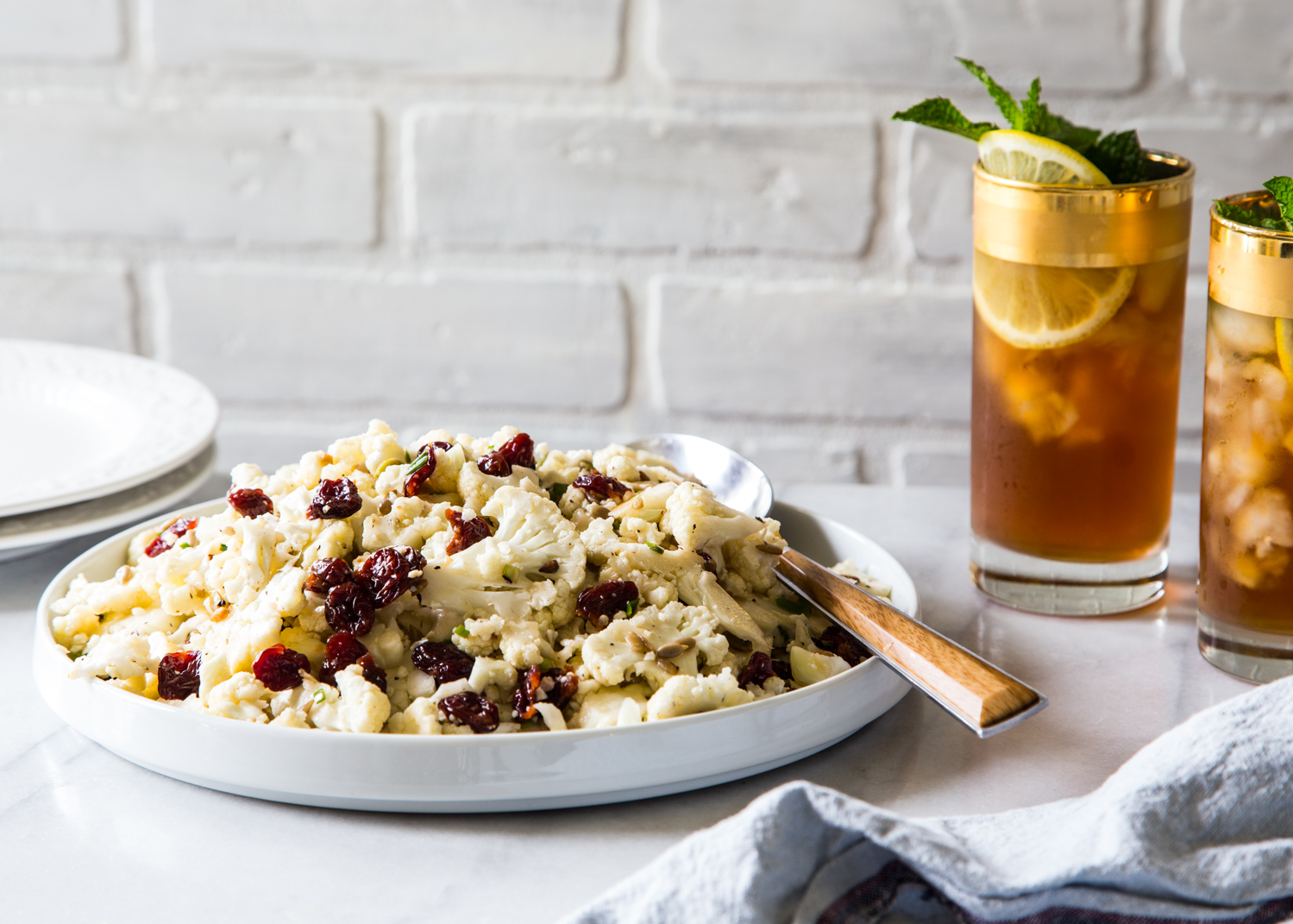 Cauliflower Tart Cherry Salad