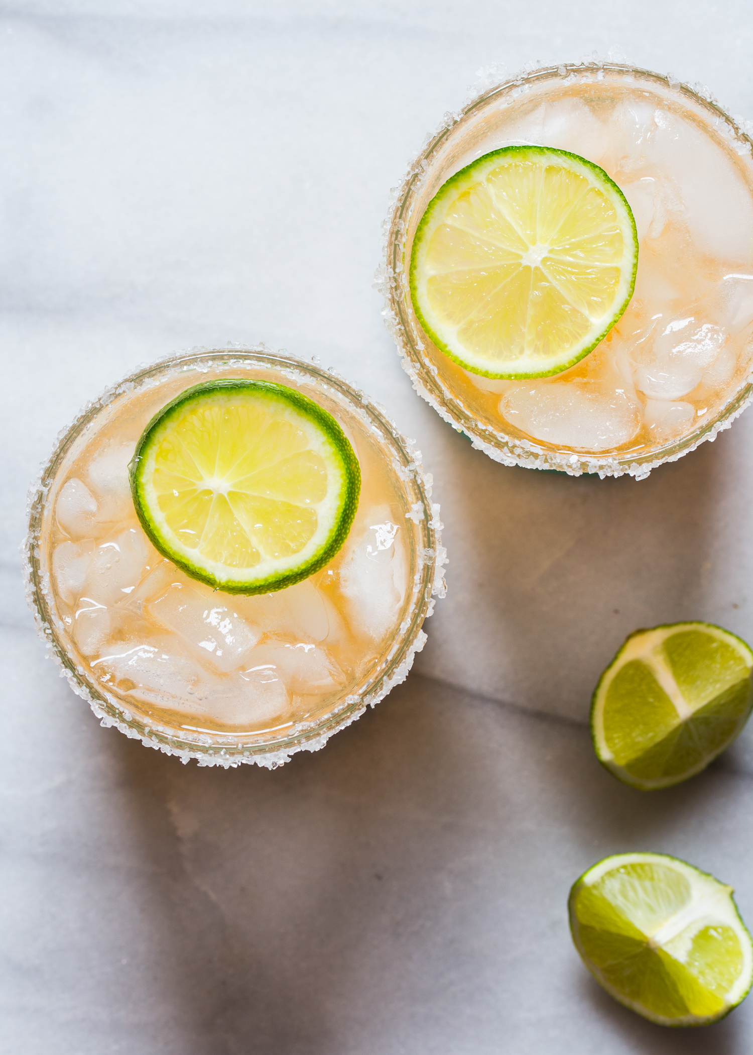 Make a batch of Fresh Cantaloupe Margaritas for your next summer soiree! 