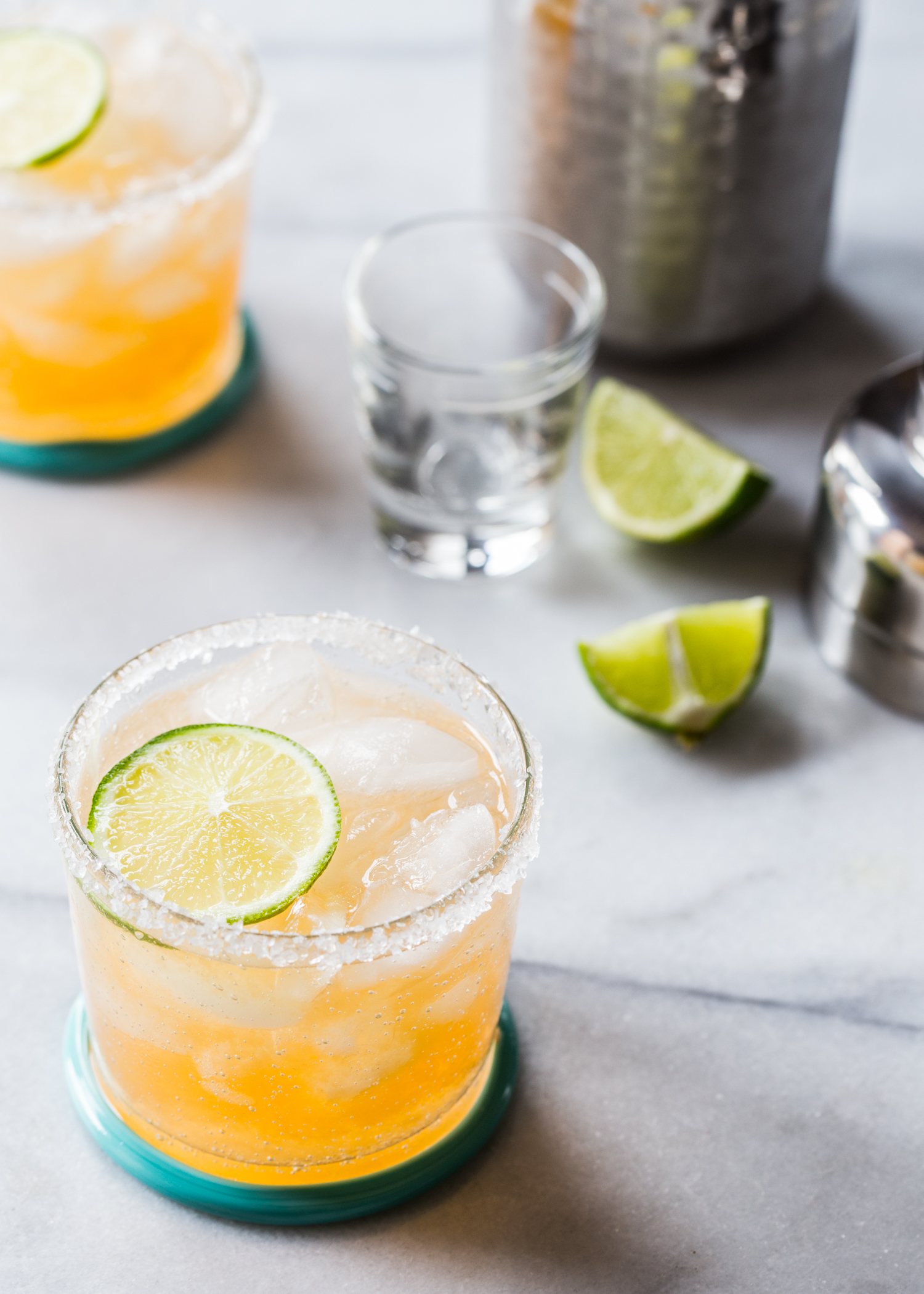 Fresh Cantaloupe Margarita from Jelly Toast