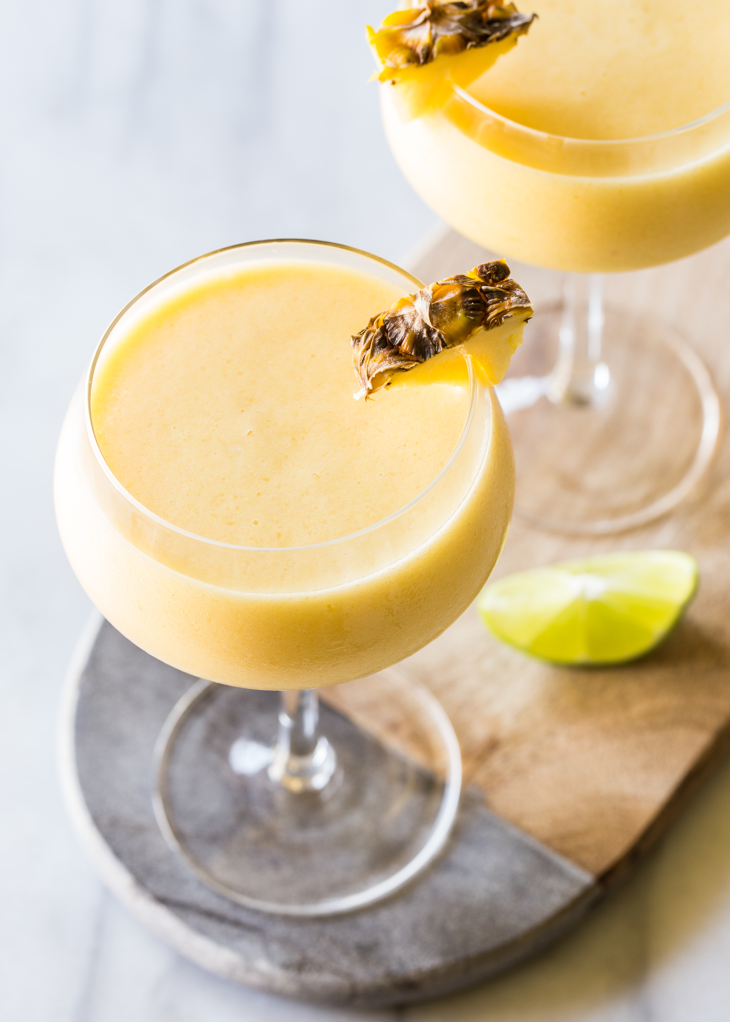 Frozen Pineapple Mango Daiquiri for a smooth refreshing cocktail hour