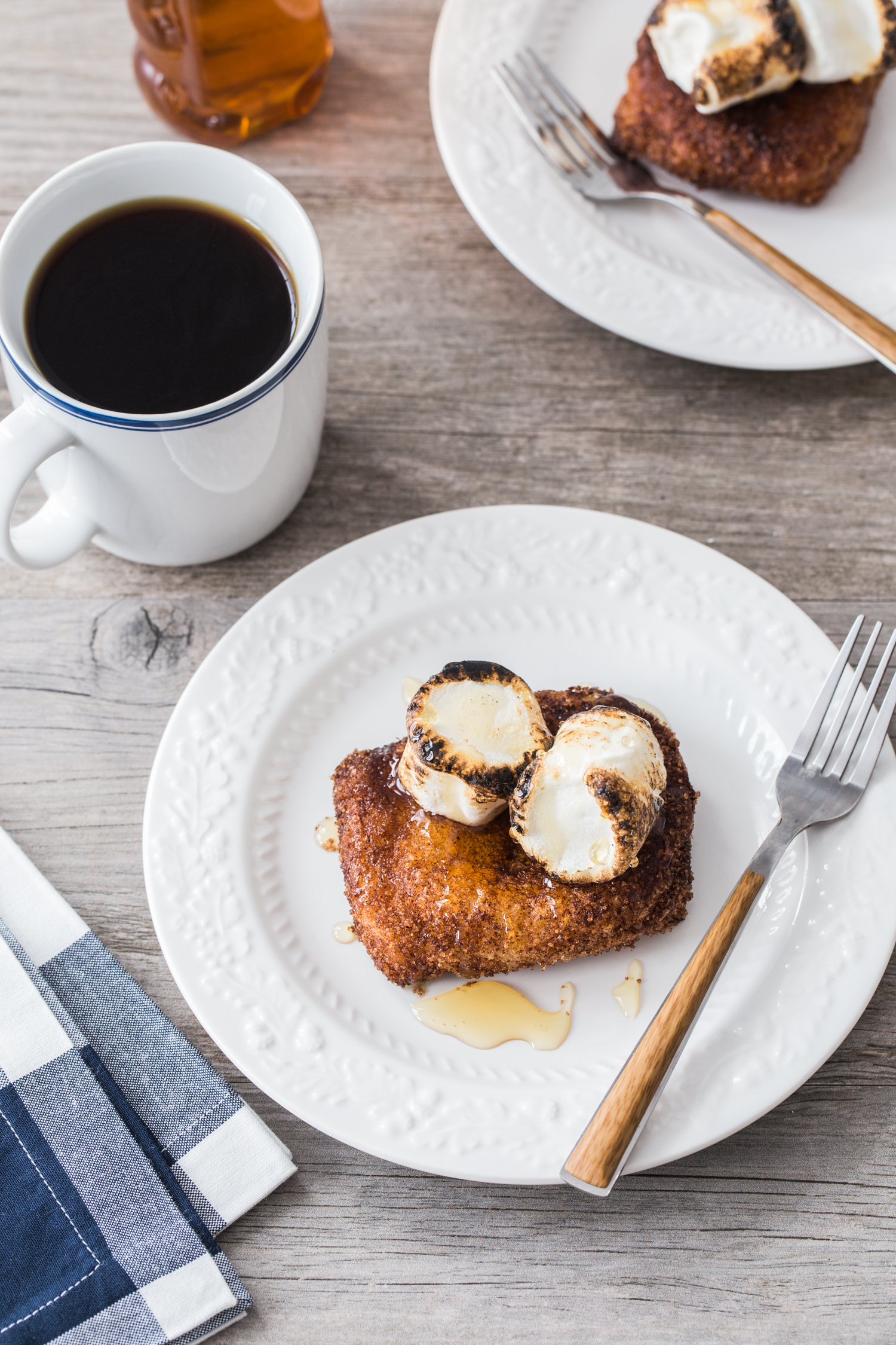 Sopapilla S'mores with Campfire Marshmallows