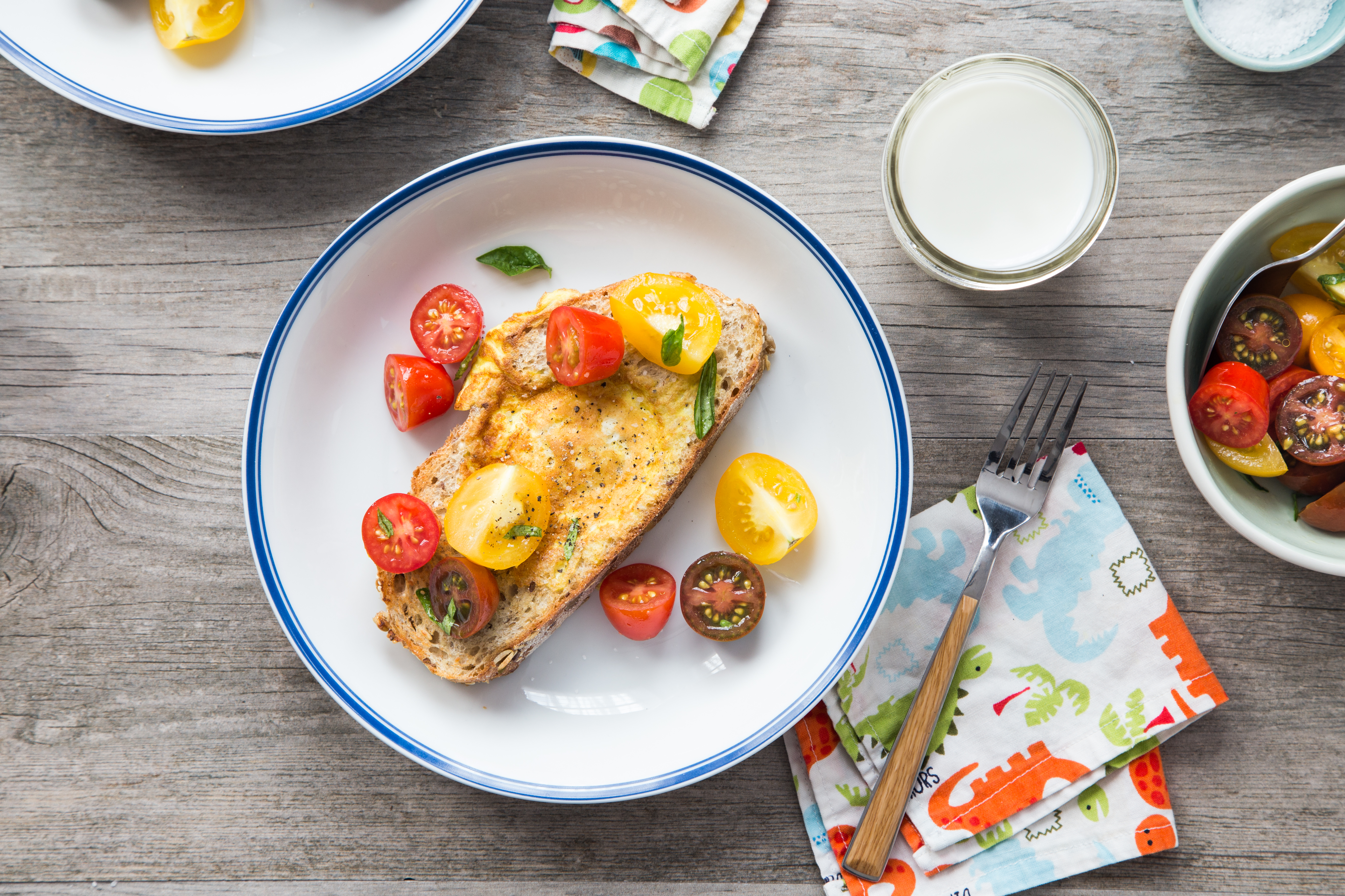 Scrambled Egg-in-a-Hole | Jelly Toast