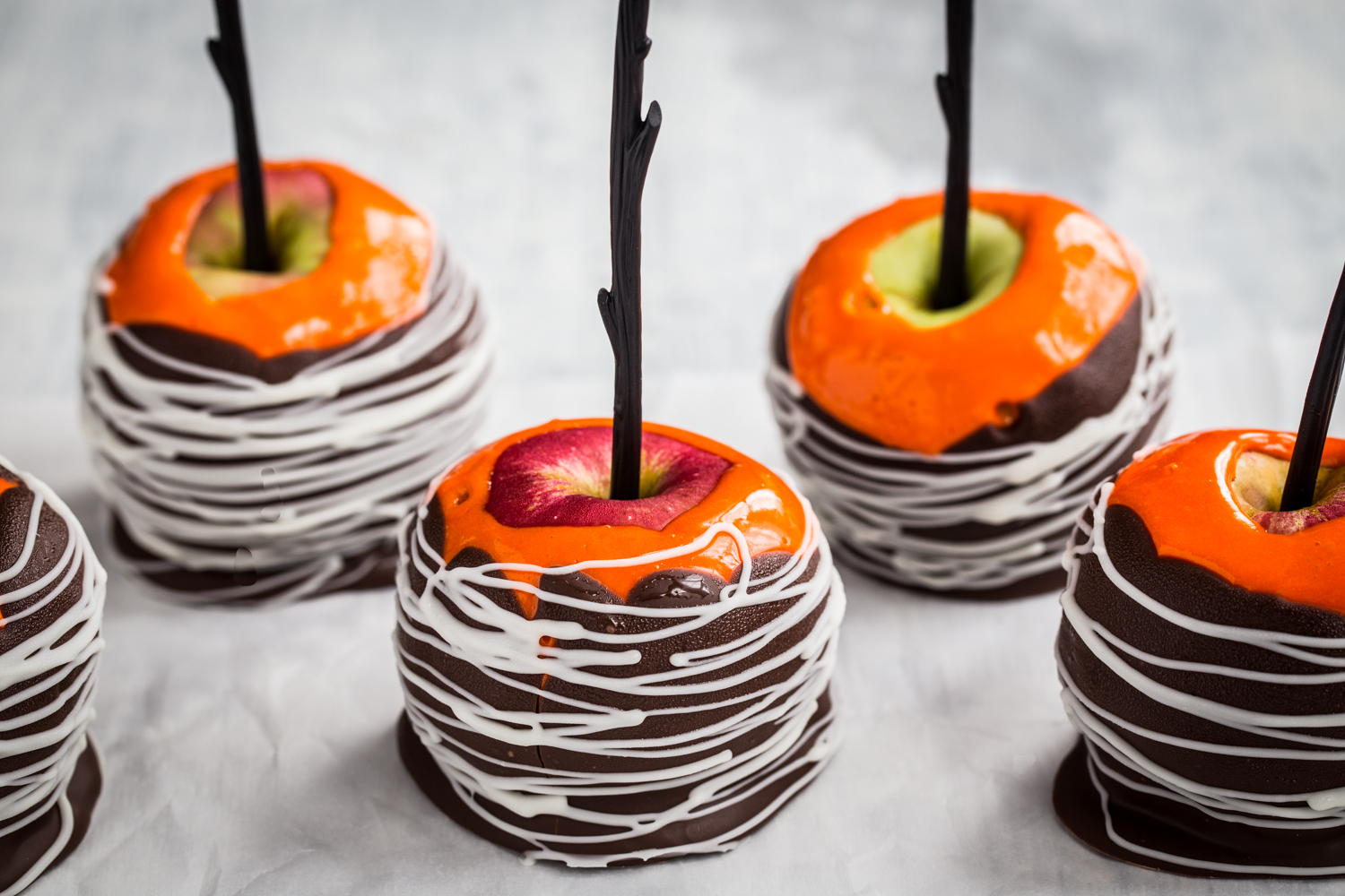 Marshmallow Dipped Apples 