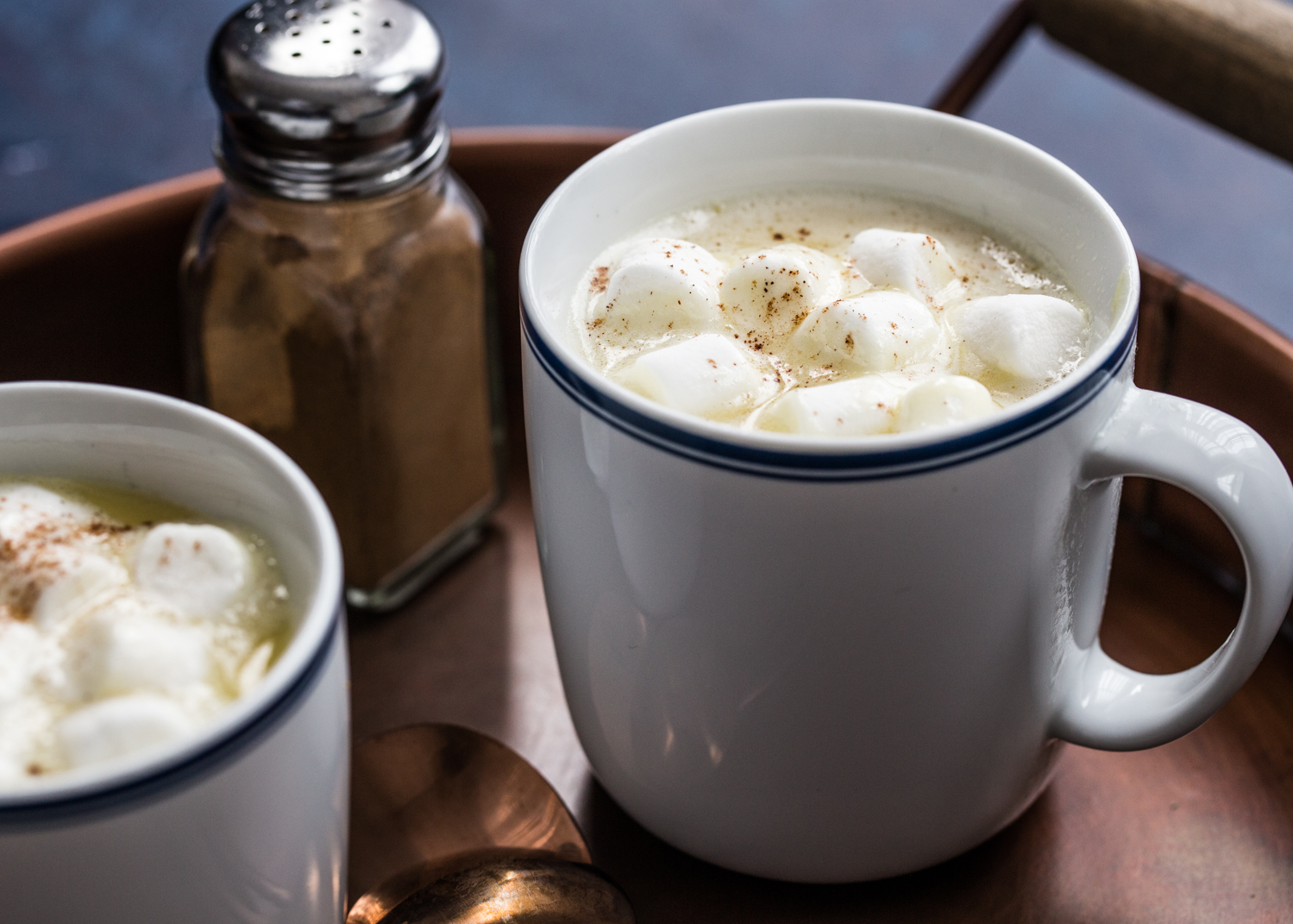 Pumpkin Spice White Hot Chocolate