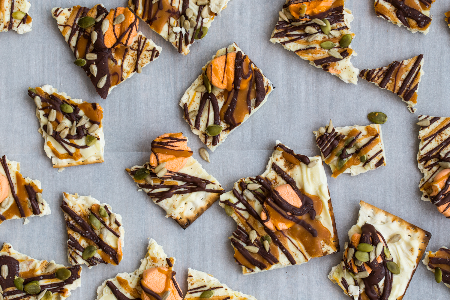 Pumpkin Spice White Chocolate Bark