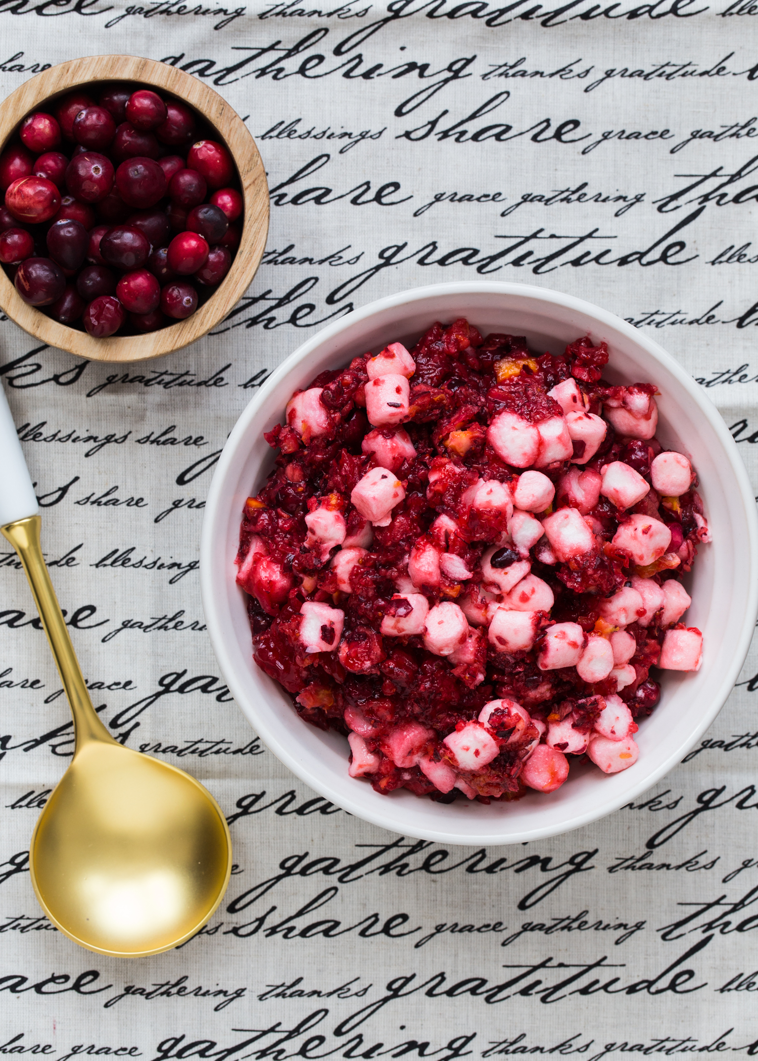 Cranberry Marshmallow Relish