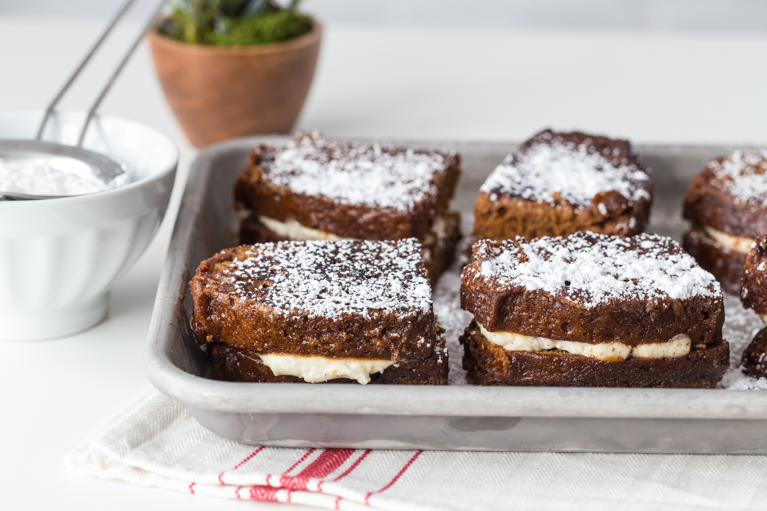 Gingerbread Stuffed French Toast