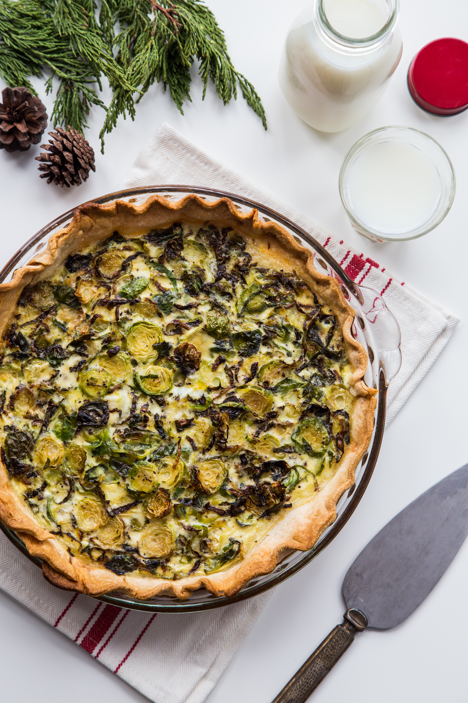 Stekt Brussel Spire Quiche