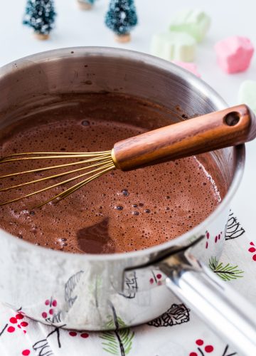 Stovetop Cinnamon Hot Chocolate