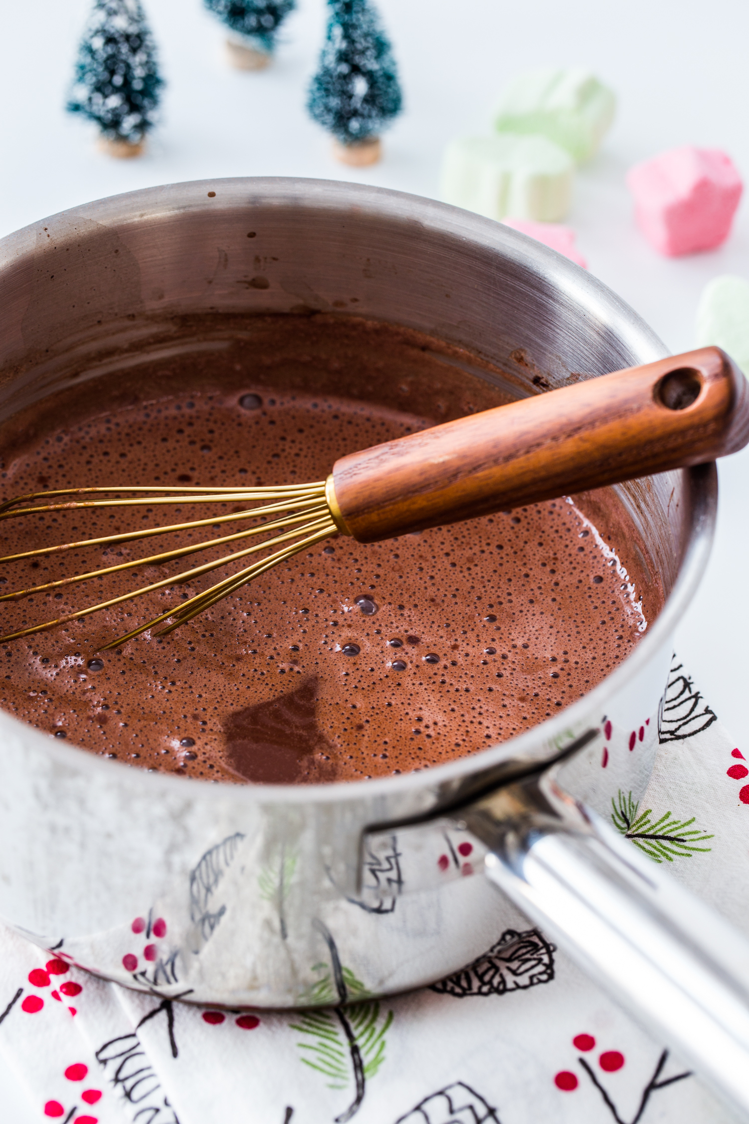 Stovetop Cinnamon Hot Chocolate Jelly Toast