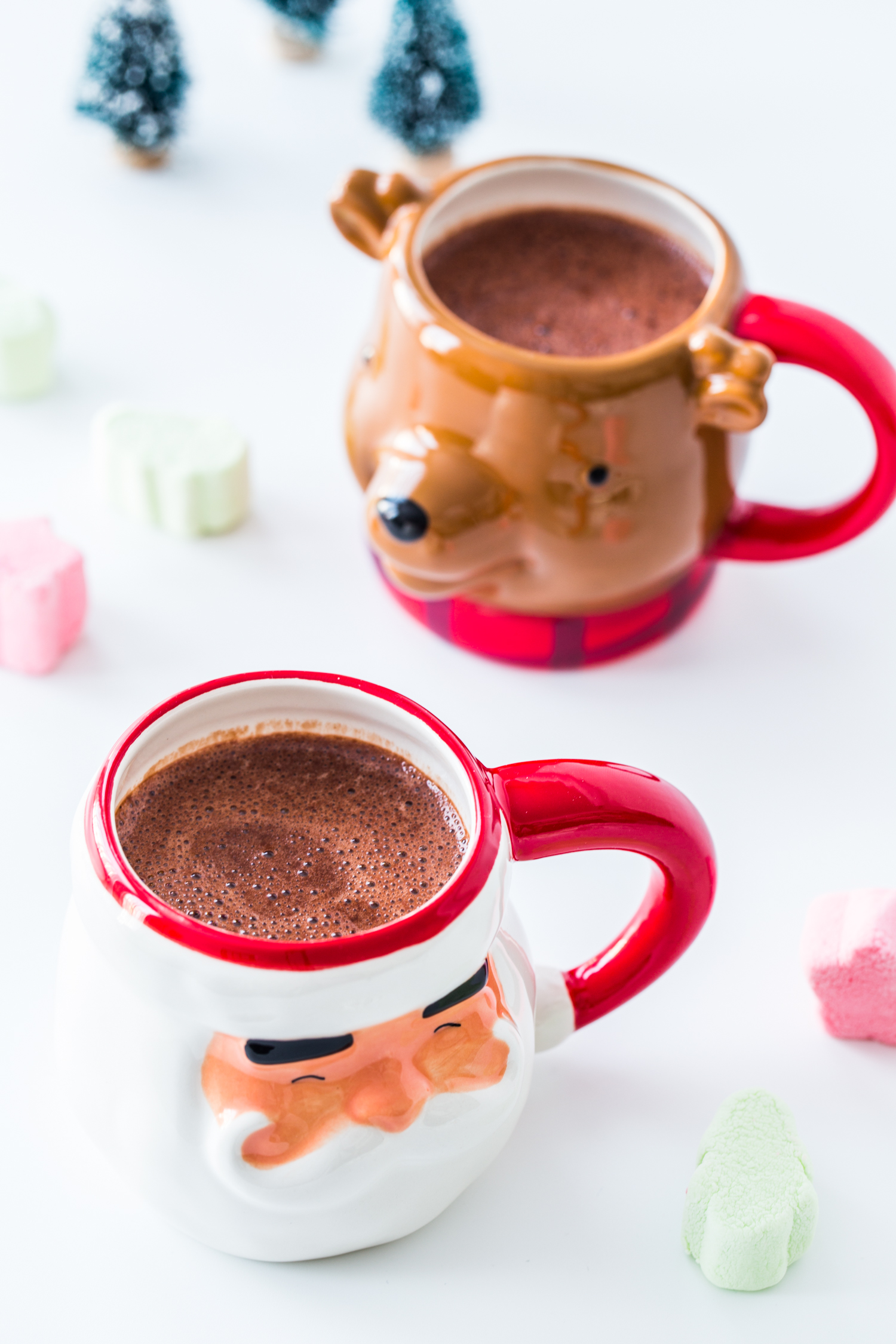 Slow Cooker or Stove Top Pink Hot Chocolate