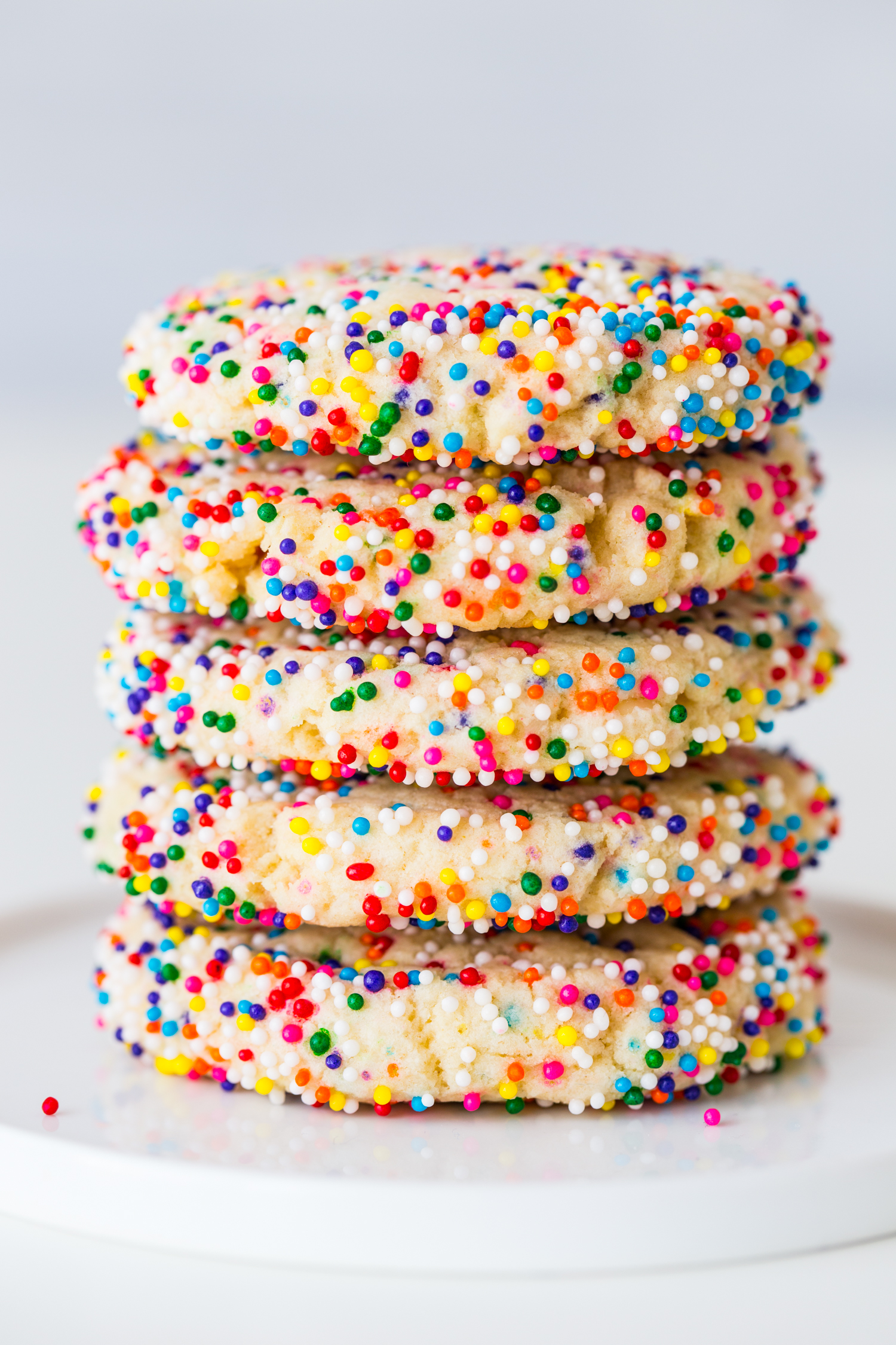 Funfetti White Chocolate Cookies