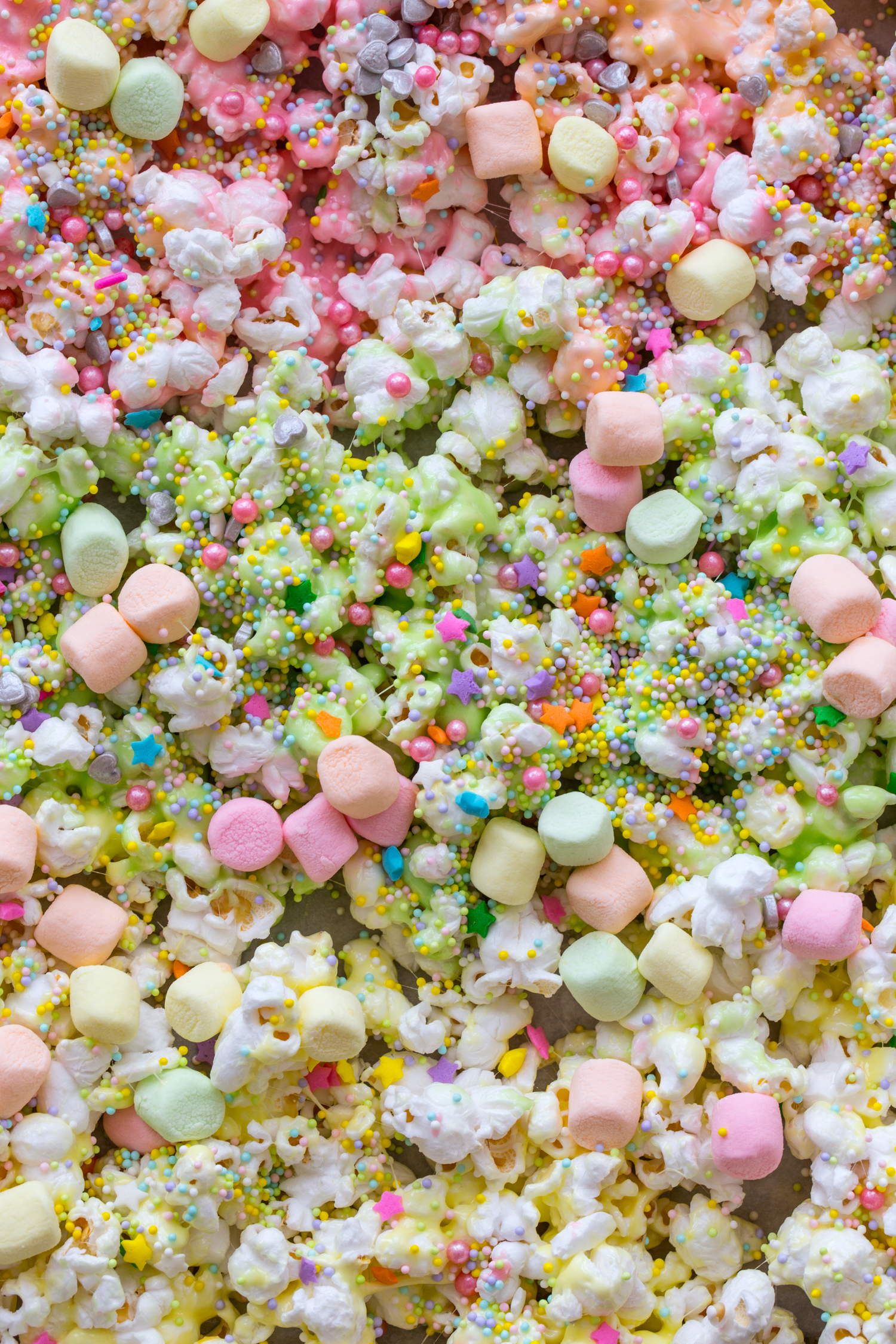 Unicorn Marshmallow Popcorn