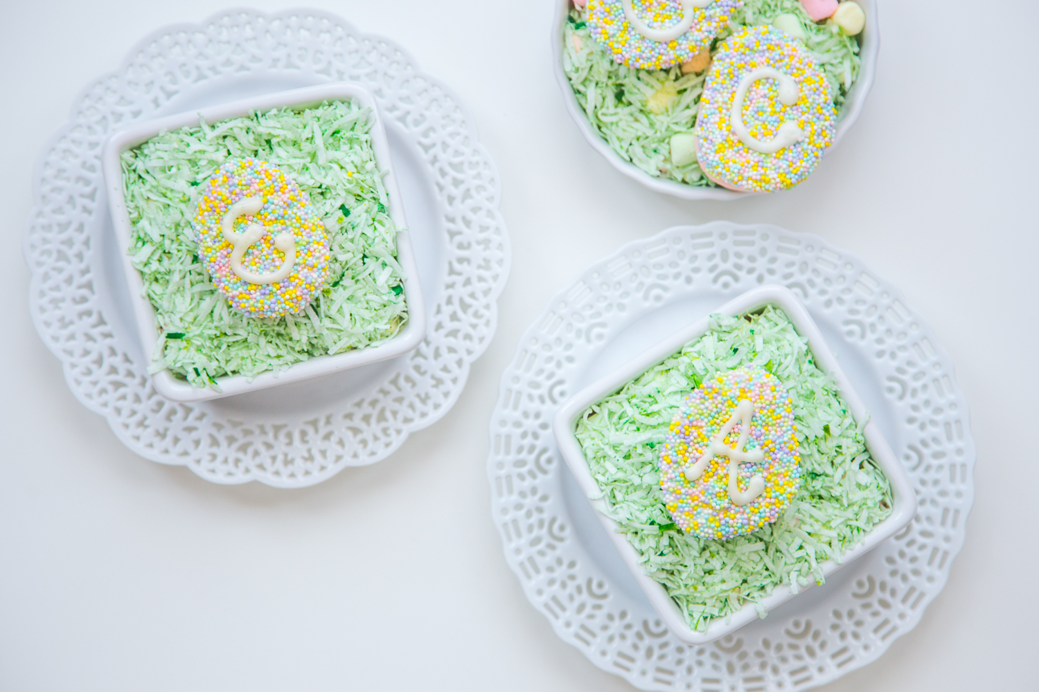 Monogram Marshmallow Easter Eggs with Campfire® Marshmallows