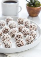 Low Carb Chocolate Coconut Truffles