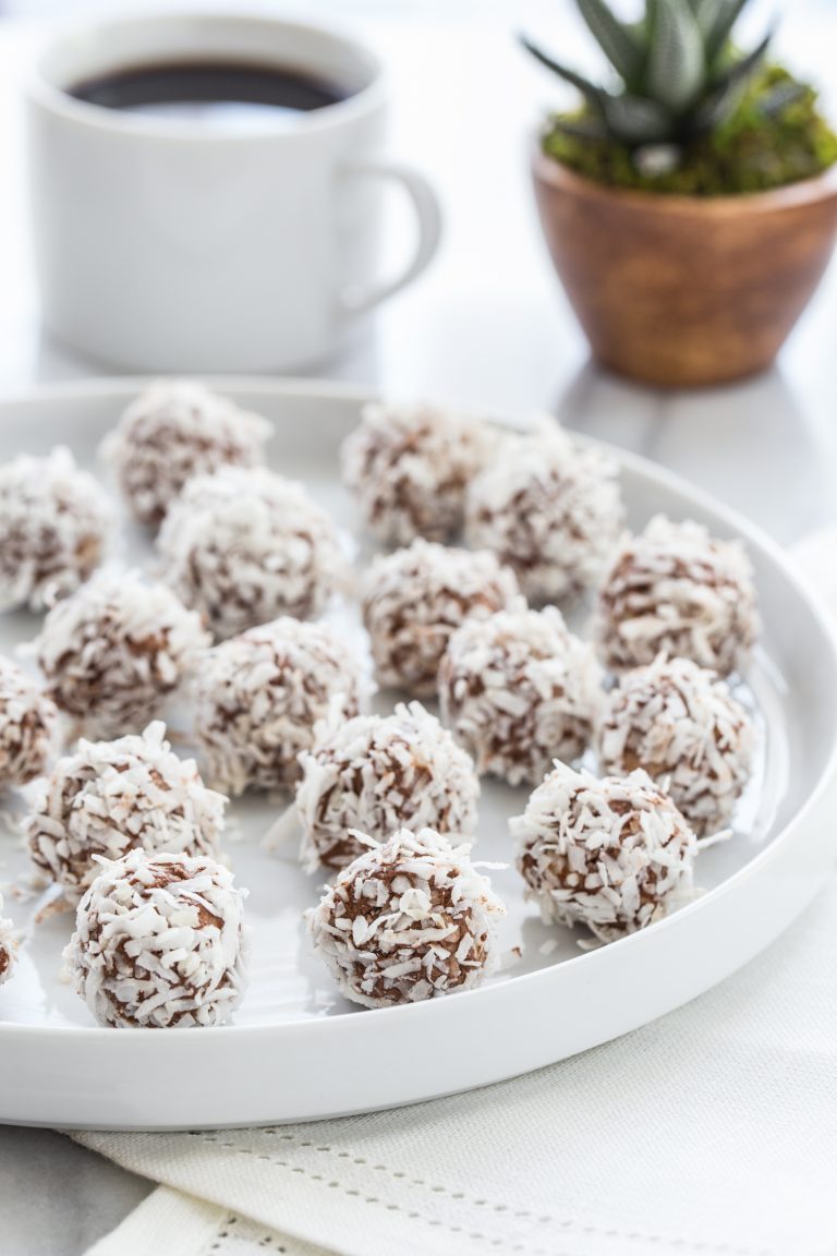 Low Carb Chocolate Coconut Truffles & A Giveaway! - Jelly Toast