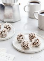 Low Carb Chocolate Coconut Truffles