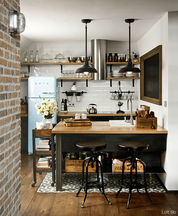 Kitchen Design Inspiration // Rustic Coffee Shop - Jelly Toast