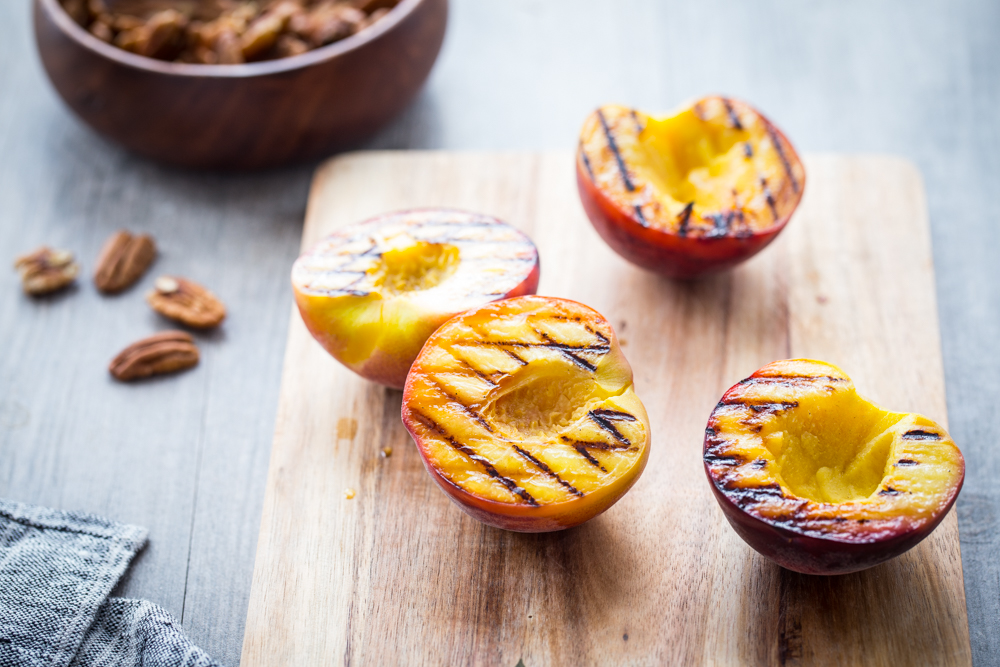 Grilled Peaches