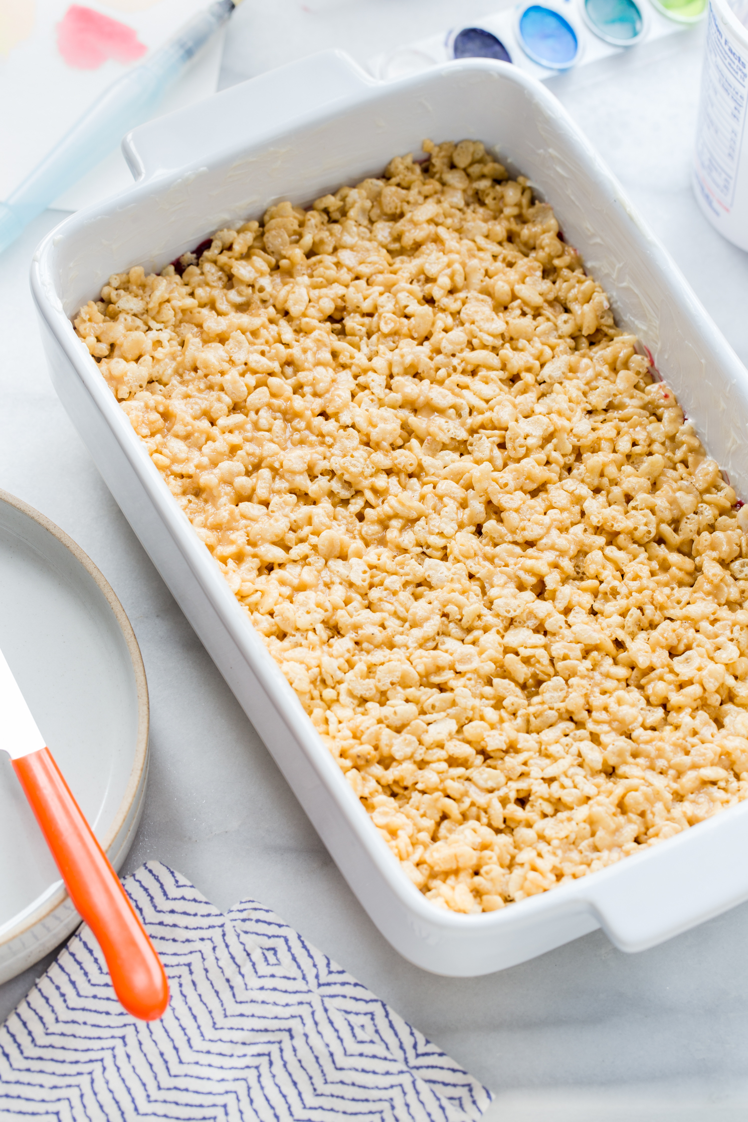 Almond Butter and Jelly Marshmallow Treats for the best after school treat ever 