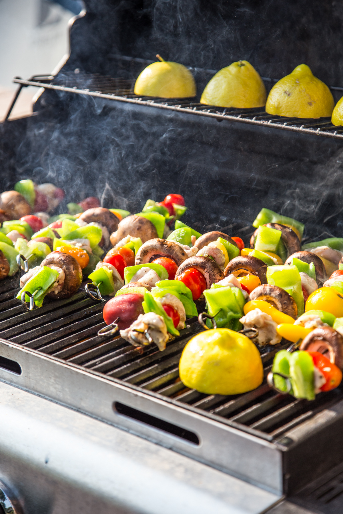 Lemon Garlic Chicken Kabobs